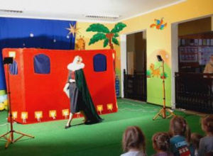 Przedstawienie teatralne "Księżniczka na ziarnku grochu"